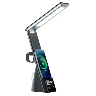 Good price Office Household Wireless Charging Table Lamp with 15W Output Power and Digital Display Alarm Clock Multifunctional online