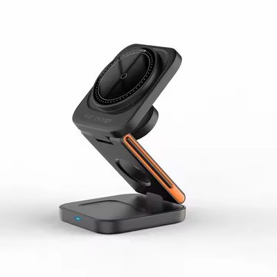Good price Multifunction 15W ABS Wireless Charger for Phone Headphone IWatch 3 in 1 Magnetic Folding Charging online