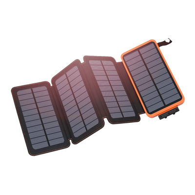 Good price Wholesale 30000mah Solar Panel Portable Powerbank Foldable Power Bank Solar Charger Waterproof External Battery Power Bank online