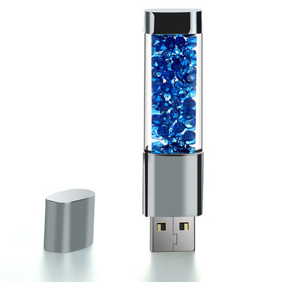 Good price Custom Portable High Speed Crystal USB 3.0 Flash Drive Real Capacity 4GB 8GB 16GB 32GB online