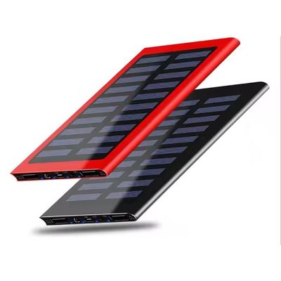 Good price High Quality 10000mah Solar Power Bank External Battery 2 USB Powerbank Portable Mobile Phone Solar Charger online