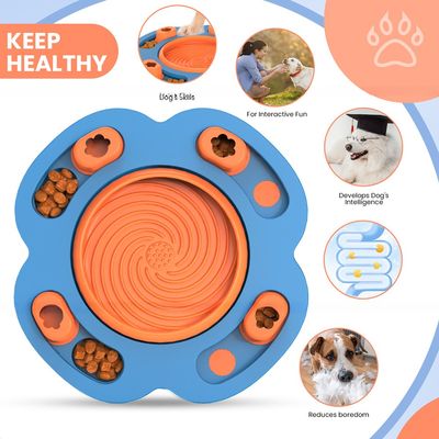 Good price Dog Puzzle Toys Increase IQ Interactive Slow Dispensing Feeding Mat Pet Dog IQ Training Games Feeder online