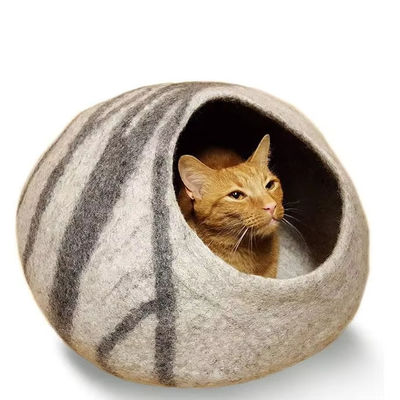 Good price High Quality Wholesale Widely Used Eco Friendly Handmade Felt Customized Handcraft Washable Luxury Bed Cave online