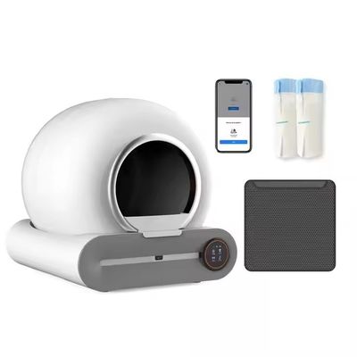 Good price New Automatic Cat Litter Box Smart App Control Self Cleaning Litter Boxes Cat Sandbox Electronic Pet Toilet Cat Supplies online