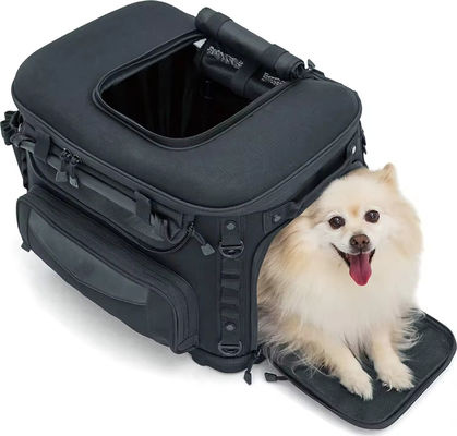 Good price Car Travel Accessories Portable Weather Resistant Motorcycle Dog Cat Carrier Crate for Luggage Rack or Passenger Seat online